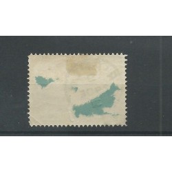 Ned. Indie LP14 met ENGELS stempel VFU/gebr  CV ??? €