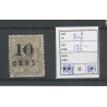 Suriname 30f "Gebroken T" VFU/gebr  CV 175 €
