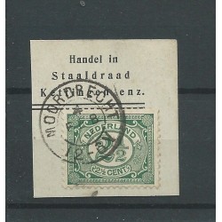 Nederland  55 "MOORDRECHT 1912" kleinrond VFU/gebr  CV 10 €
