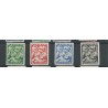 Suriname 141-144 Groene-Kruis  MNH/postfris  CV 90 €
