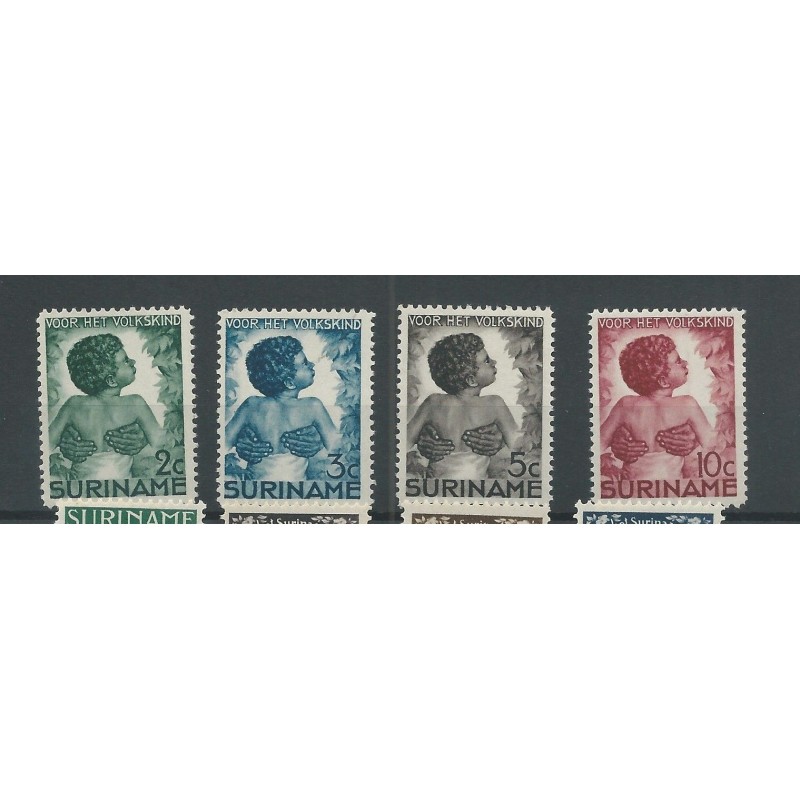 Suriname 179-182 Kinderzegels MNH/postfris CV 30 € Suriname 179-182 Kinderzegels MNH/postfris CV 30 €