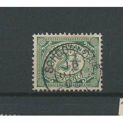 Nederland  55 "SCHOORLDAM 1908" kleinrond VFU/gebr  CV 12,5 €
