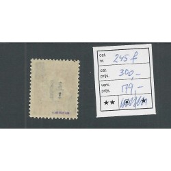 Suriname 245f DUBBELE OPDRUK MNH/postfris  CV 300 €