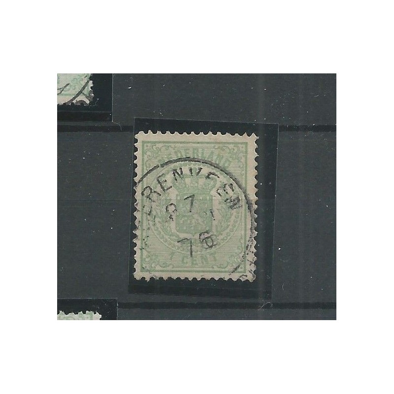 Nederland 15 met "HEERENVEEN 1874" franco-takje VFU/gebr CV 25 € Nederland 15 met "HEERENVEEN 1874" franco-takje VFU/gebr CV 25 €