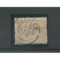 Nederland 17 met "HAARLEM 1875" francotakje VFU/gebr CV 20+ €