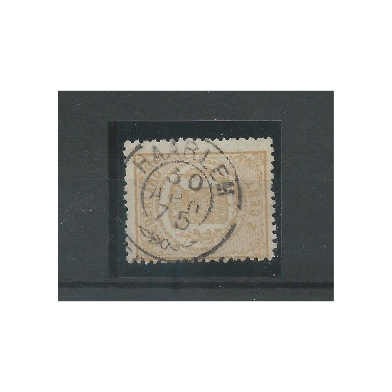 Nederland 17 met "HAARLEM 1875" francotakje VFU/gebr CV 20+ € Nederland 17 met "HAARLEM 1875" francotakje VFU/gebr CV 20+ €