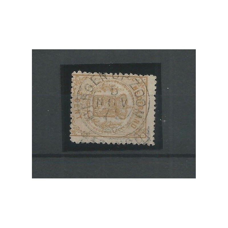 Nederland 17 met "BERGEN OP ZOOM 1872" francotakje VFU/gebr CV 38+ € Nederland 17 met "BERGEN OP ZOOM 1872" francotakje VFU/gebr CV 38+ €