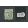 Nederland 15Af met "GRAVE 1869" francotakje VFU/gebr CV 240+ €