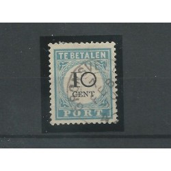 Nederland P7 D-III  "GRONSVELD 1890" kleinrond VFU/gebr CV 27+ €
