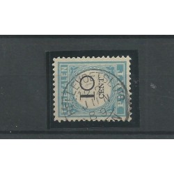 Nederland P7 D-III  "HELLEVOETSLUIS 1889" kleinrond VFU/gebr CV 15+ €
