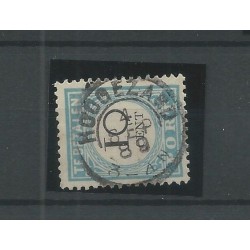 Nederland P7 D-III  "HOOGEZAND 1889" kleinrond VFU/gebr CV 15+ €
