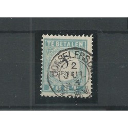 Nederland P6 D-III  "HONSELERDIJK 1893" kleinrond VFU/gebr CV 15+ €