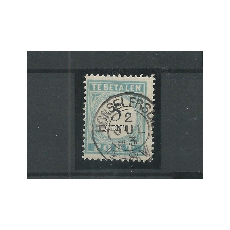 Nederland P6 D-III "HONSELERDIJK 1893" kleinrond VFU/gebr CV 15+ € Nederland P6 D-III "HONSELERDIJK 1893" kleinrond VFU/gebr CV 15+ €