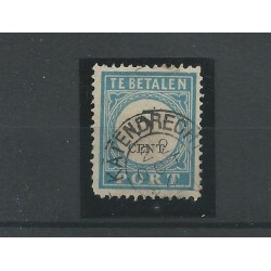 Nederland P6 D-I  "KATENDRECHT 1894" kleinrond VFU/gebr CV 15+ €