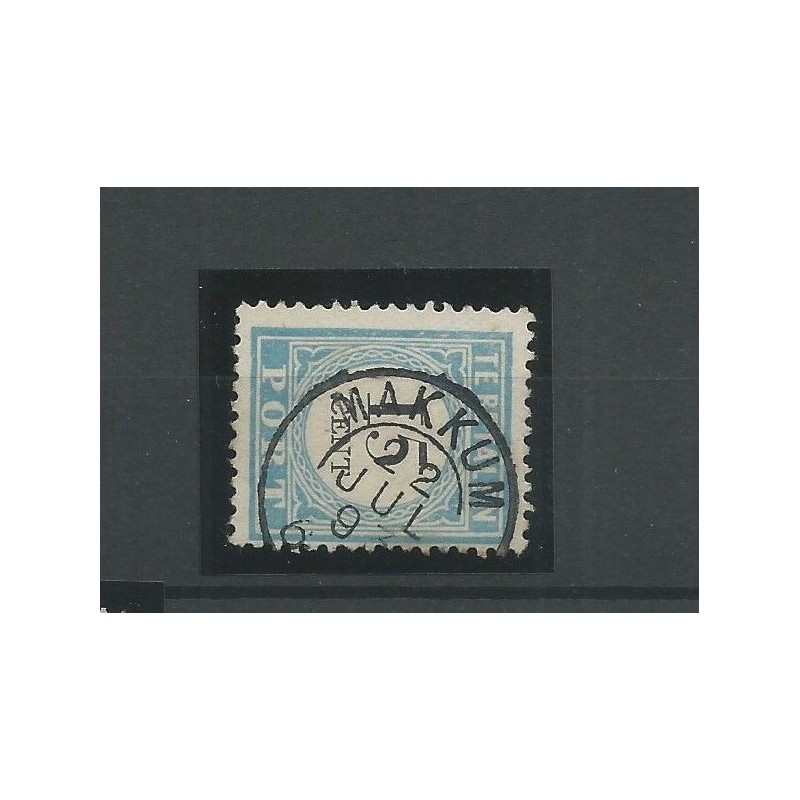 Nederland P9 D-I "MAKKUM 1893" kleinrond VFU/gebr CV 15+ € Nederland P9 D-I "MAKKUM 1893" kleinrond VFU/gebr CV 15+ €
