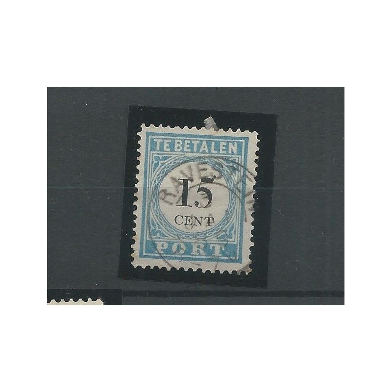 Nederland P9 A-III "RAVESTEIN 1889" kleinrond VFU/gebr CV 15+ € Nederland P9 A-III "RAVESTEIN 1889" kleinrond VFU/gebr CV 15+ €