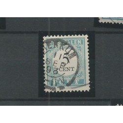 Nederland P6  D-III  "RENKUM 1893" kleinrond VFU/gebr CV 15+ €