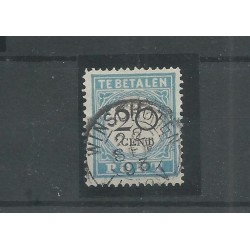 Nederland P10 D-III  "WINSCHOTEN  1893" kleinrond VFU/gebr CV 10+ €