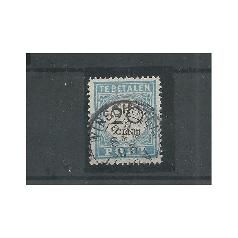 Nederland P10 D-III "WINSCHOTEN 1893" kleinrond VFU/gebr CV 10+ € Nederland P10 D-III "WINSCHOTEN 1893" kleinrond VFU/gebr CV 10+ €