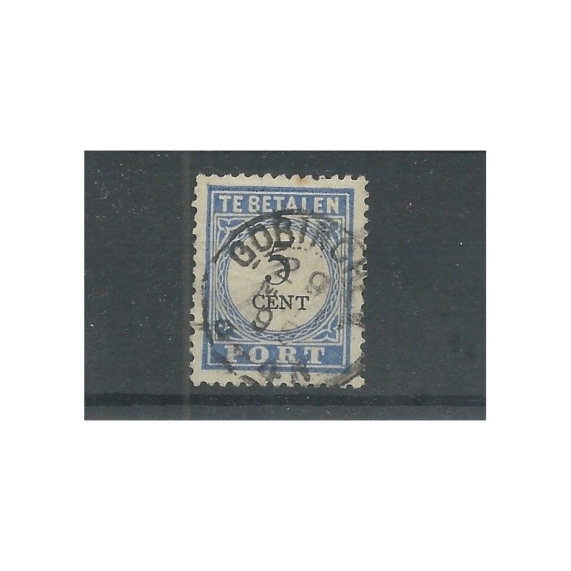 Nederland P19 met "GORINCHEM 1896" kleinrond VFU/gebr CV 15+ € Nederland P19 met "GORINCHEM 1896" kleinrond VFU/gebr CV 15+ €
