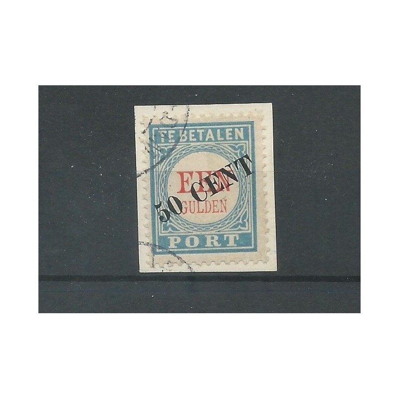 Nederland P28-III Port 1906 VFU/gebr CV 160 € keurmerkje Nederland P28-III Port 1906 VFU/gebr CV 160 € keurmerkje