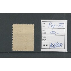 Nederland P27-III  Port 1906 MNH/postfris CV 150 €