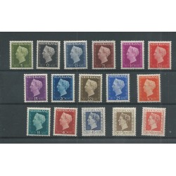 Nederland  474-489  Wilhelmina  MNH/postfris  CV 168 €