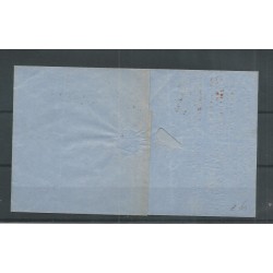 Nederland  4 op brief 1867 ROTTERDAM-HOGE ZWALUWE VFU/gebr  CV 50+ €