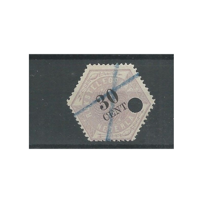 Nederland TG8 Telegram 30 ct VFU/gebr CV 28 € Nederland TG8 Telegram 30 ct VFU/gebr CV 28 €