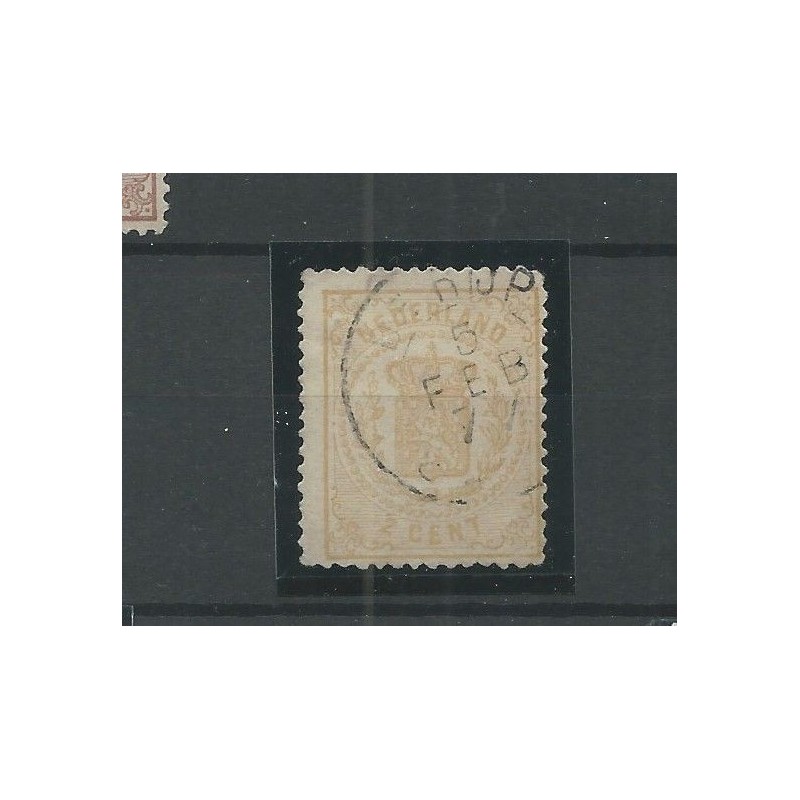 Nederland 17 met "DE RIJP 18767 tweeletter VFU/gebr CV 30+ € Nederland 17 met "DE RIJP 18767 tweeletter VFU/gebr CV 30+ €