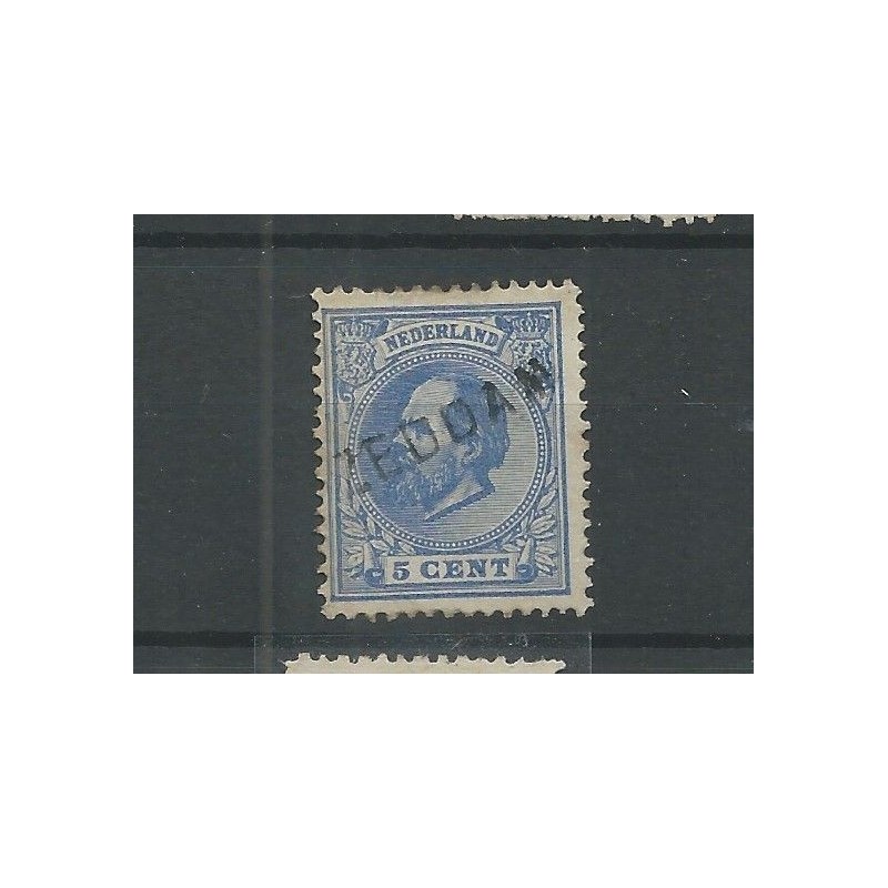 Nederland 19 met ZEDDAM langstempel VFU/gebr CV 10+ € Nederland 19 met ZEDDAM langstempel VFU/gebr CV 10+ €