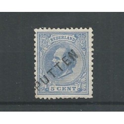 Nederland 19 met PUTTEN langstempel  VFU/gebr CV 10+ €