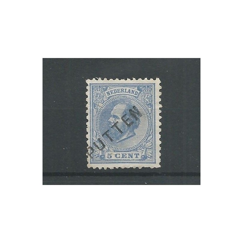 Nederland 19 met PUTTEN langstempel VFU/gebr CV 10+ € Nederland 19 met PUTTEN langstempel VFU/gebr CV 10+ €
