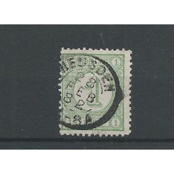 Nederland 31 met HEUSDEN 1882 tweeletter stempel VFU/gebr CV 10+ €