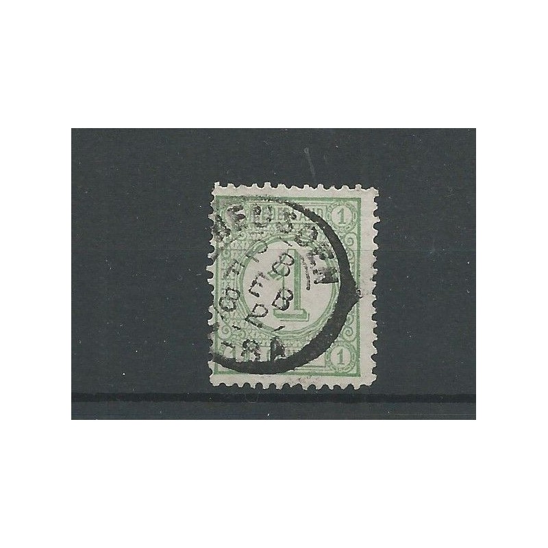 Nederland 31 met HEUSDEN 1882 tweeletter stempel VFU/gebr CV 10+ € Nederland 31 met HEUSDEN 1882 tweeletter stempel VFU/gebr CV 10+ €