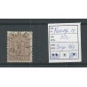 Noorwegen 10 Wappen met BERGEN 1867  VFU/gebr CV 250 €