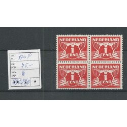 Nederland 171P "Extra poot in E" MH/ongebr  CV 75 €