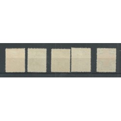 Nederland 203-207 Rode kruis  MNH/postfris  CV 75 €