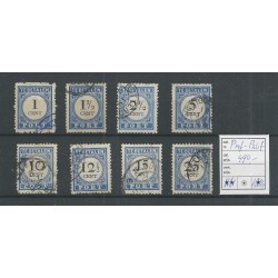 Nederland P14f-P26f  port "KRINGETJE"  VFU/gebr CV 490++ €