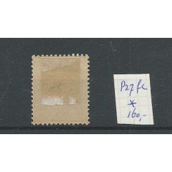 Nederland P27fc  met "Barst" MH/ongebr CV 150 €
