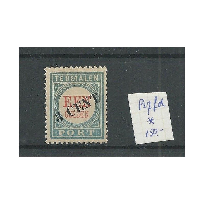 Nederland P27fd  met "E.T"  MH/ongebr CV 150 €