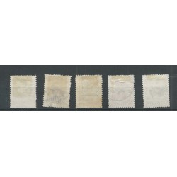 Ned. Indie 293-297 Moehammadijah  VFU/gebr CV 31 €