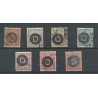 Ned. Indie  D1-D7  Dienst 1911 VFU/gebr CV 120 €