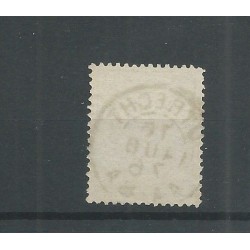 Nederland 18 met "UTRECHT 1876" tweee-letter  VFU/gebr CV 85 €