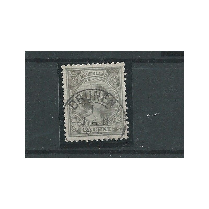 Nederland 38 met "DRUNEN 1892" kleinrond VFU/gebr CV 40 € Nederland 38 met "DRUNEN 1892" kleinrond VFU/gebr CV 40 €