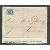Nederland 1o  plt V RANDZEGEL op brief lokaal AMSTERDAM  CV 80 €