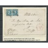 Nederland 1r  plt VI paartje op brief Utrecht-Delft CV 200+ €