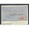 Nederland 2q  plt X-66  randzegel op brief Gouda-Amsterdam CV 135+ €