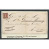 Nederland 2g  plt IV-89 op briefomslag GRAVENHAGE-Amsterdam   CV 150 €
