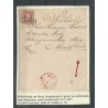 Nederland 2l  plt VI-16 op brief NORG-Maassluis  CV 200+ €
